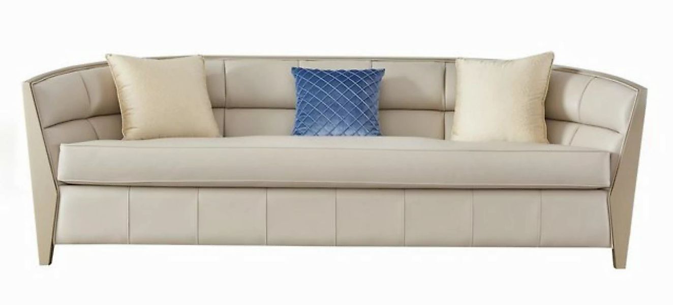 JVmoebel Sofa Beiger großer Polster Viersitzer Italienischer Stil luxus Möb günstig online kaufen