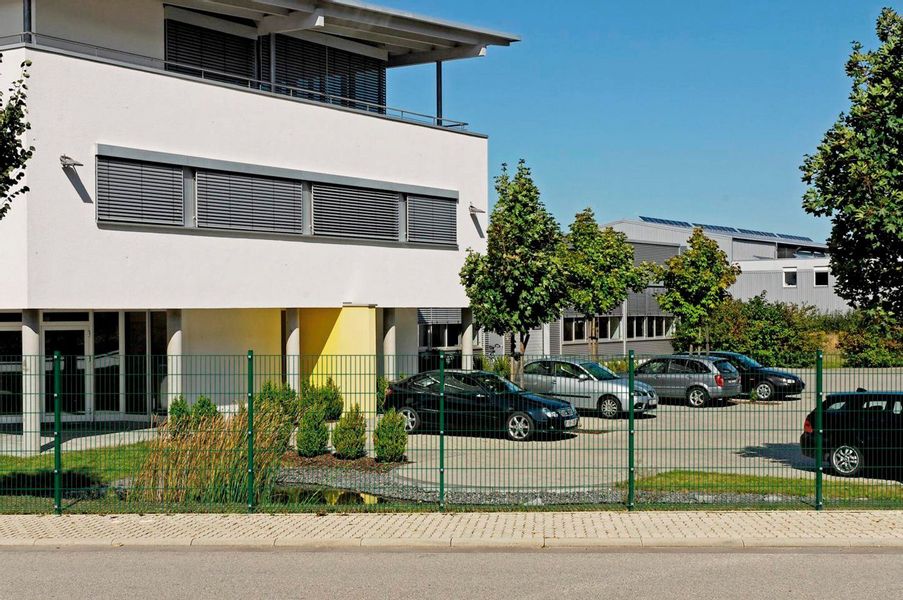 Alberts Doppelstabmattenzaun "Grundset" Höhe: 80-160 cm, Gesamtlänge: 4-30 günstig online kaufen