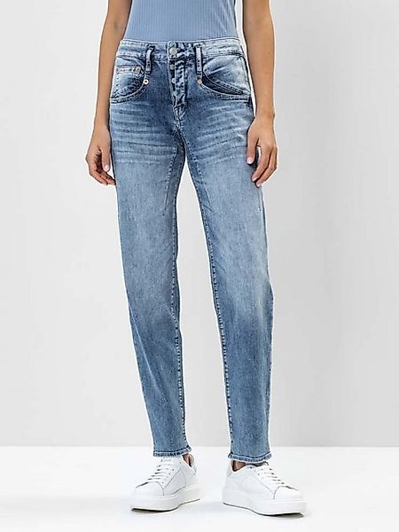 Herrlicher Boyfriend-Jeans Shyra Tap Long Light Denim mit geradem Beinschni günstig online kaufen