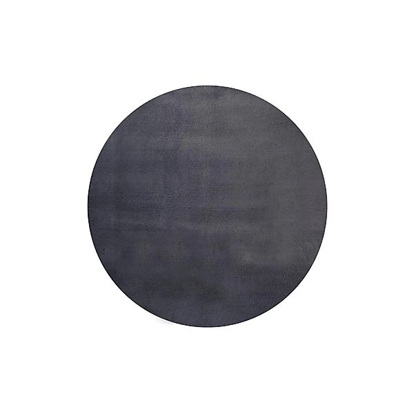 Floornovo Kurzflor Teppich Nr. 257 Rund Einfarbig Durchmesser 117 cm günstig online kaufen