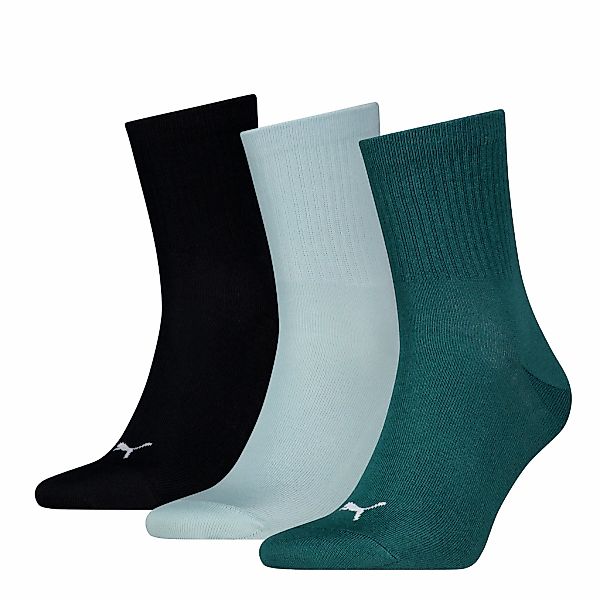 PUMA Socken "PUMA UNISEX LOGO SHORT CREW" 3 Paar tlg. günstig online kaufen