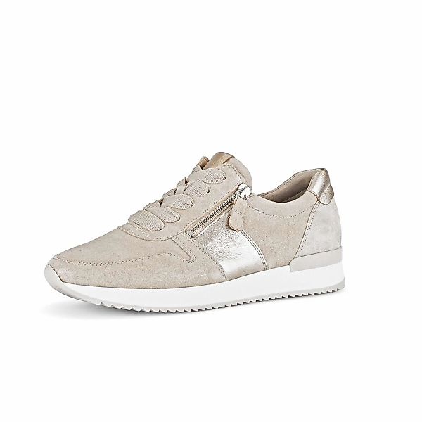 Gabor Sneaker "Sneaker low Materialmix Leder" günstig online kaufen