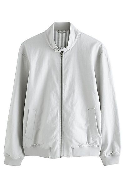 Next Blouson Leichte Harrington-Jacke aus Leinengemisch (1-St) günstig online kaufen