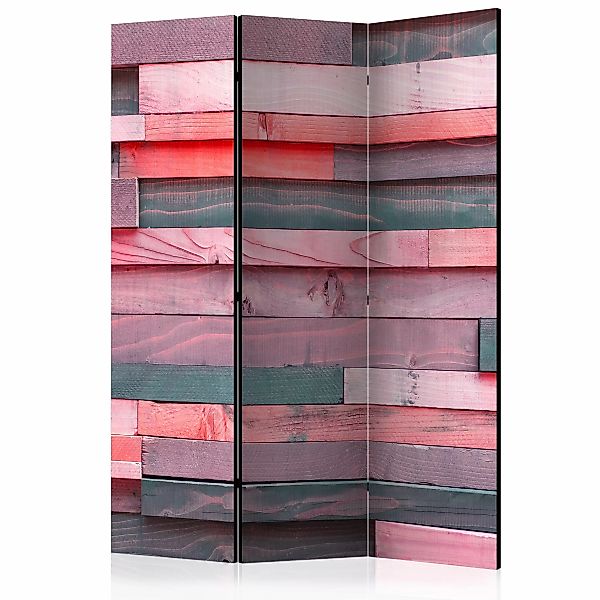 3-teiliges Paravent - Pink Manor [room Dividers] günstig online kaufen