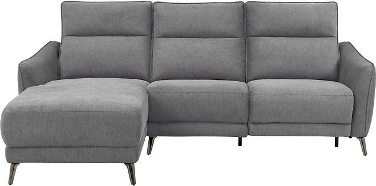 INOSIGN Ecksofa TAYLER 3-Sitzer, L-Form (Breite 239cm), elektr. Relaxfunkti günstig online kaufen