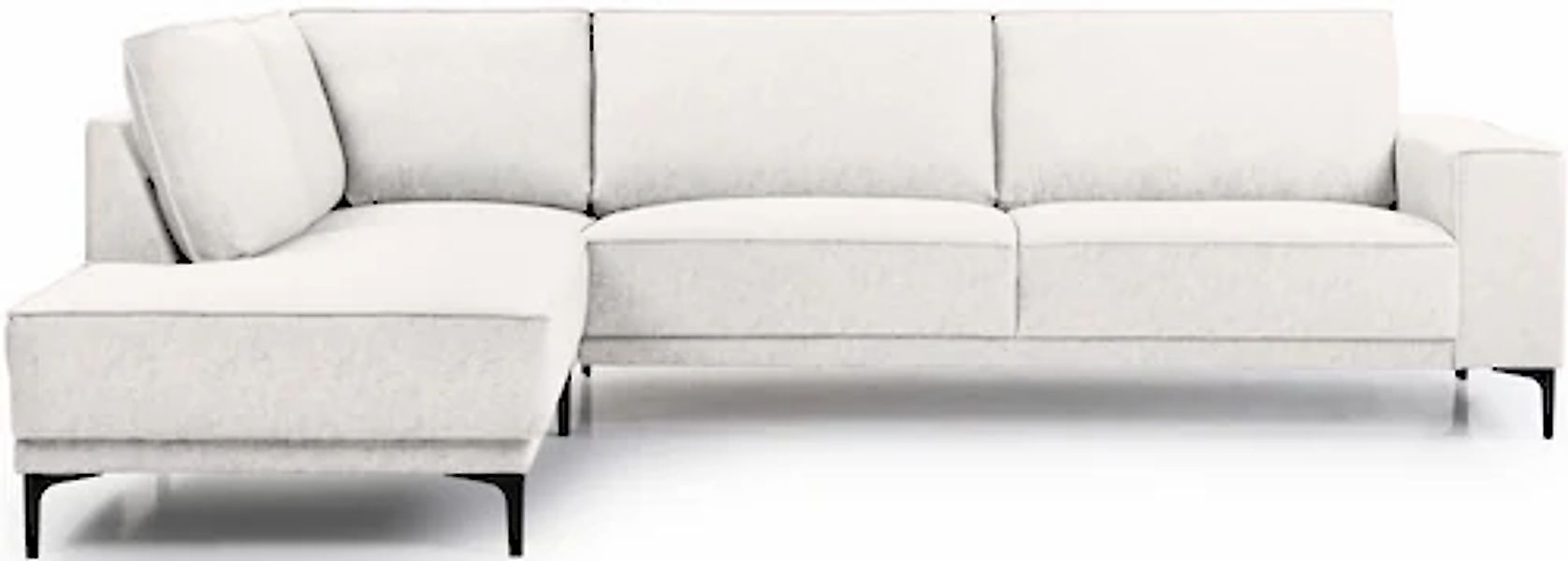 OTTO home Ecksofa »OLAND L-Form, B: 289 cm, Skandi-Design« Struktur, Flachg günstig online kaufen