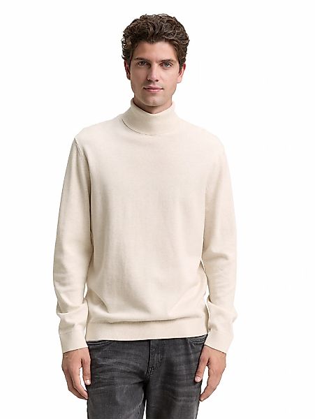 TOM TAILOR Rollkragenpullover, im Strick-Design günstig online kaufen