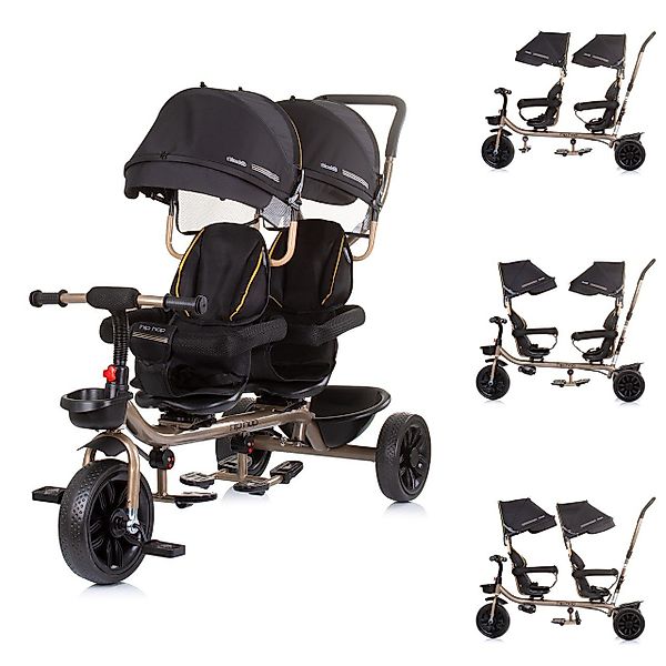 Chipolino Dreirad Geschwisterdreirad Tricycle Hip Hop, günstig online kaufen