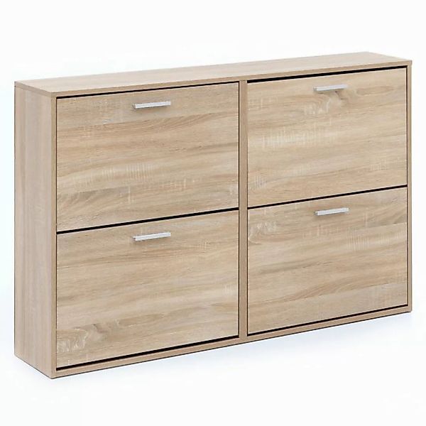 Wohnling Schuhschrank Schuhschrank WL5.828 Modern 120 x 81 x 24 cm Holz Sch günstig online kaufen