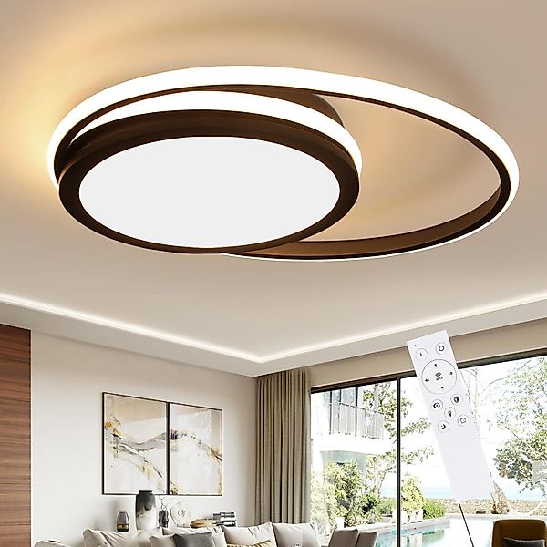 Nettlife LED Deckenleuchte Wohnzimmer Sternnenhimmel 56W günstig online kaufen