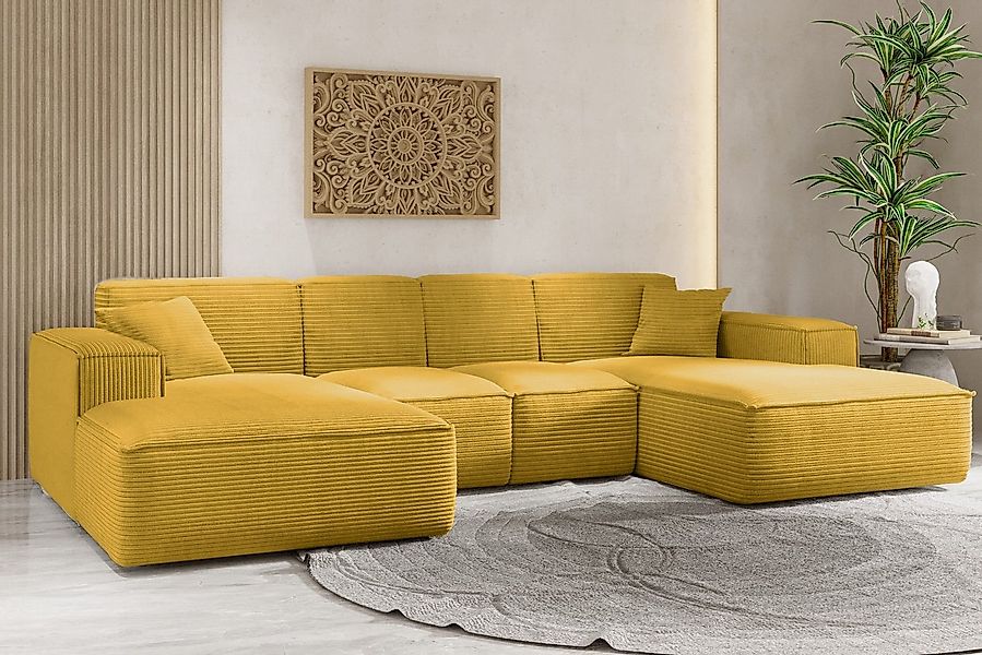 Kaiser Möbel Ecksofa Eckcouch U form, günstig online kaufen