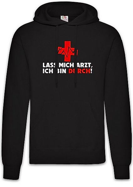 Urban Backwoods Hoodie Arzt A Herren Hoodie Rotes Notarzt Kreuz Doktor Notf günstig online kaufen