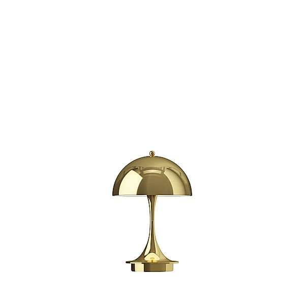 Panthella 160 tragbare Tischleuchte Messing günstig online kaufen