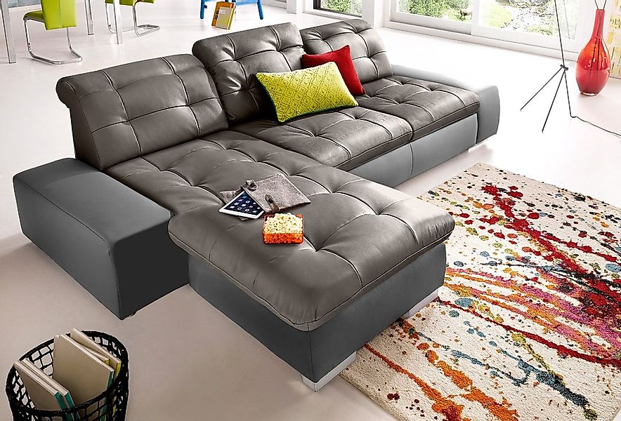 sit&more Ecksofa "Palomino L-Form", wahlweise XL oder XXL und mit Bettfunkt günstig online kaufen