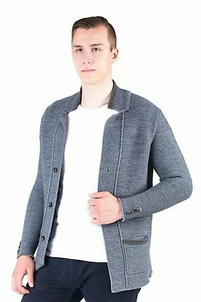 Natural Style Strickjacke mit Knopfleiste aus Wolle günstig online kaufen