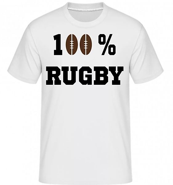 100 % Rugby · Shirtinator Männer T-Shirt günstig online kaufen