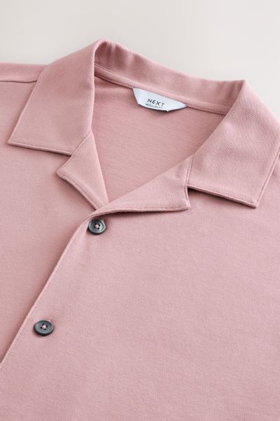 Next Kurzarmhemd Kurzärmliges Piqué-Hemd (1-tlg) günstig online kaufen