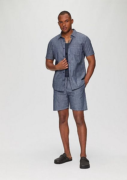 QS Shorts Jeans-Hose Jeans-Jogger / Regular Fit / Mid Rise / mit Elastikbun günstig online kaufen