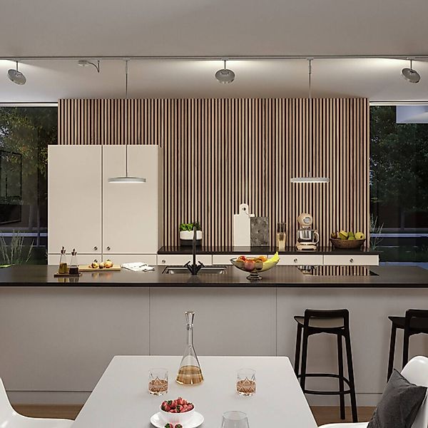 Paulmann URail LED-Spot Hildor, chrom, 4.000K, dimmbar günstig online kaufen