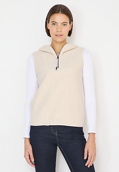 CECIL Fellweste mit Teddy-Futter und Teddy-Kapuze günstig online kaufen