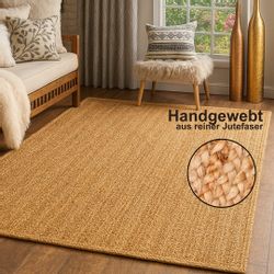 Myflair Möbel & Accessoires Teppich "Lola" rechteckig 10 mm Höhe Juteteppic günstig online kaufen