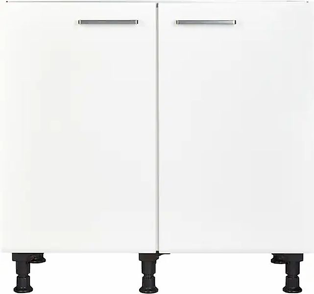 nobilia Spülenschrank ""Touch", vormontiert, mit höhenverstellbaren Sockelf günstig online kaufen