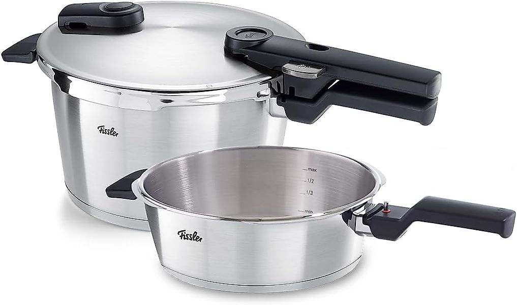 Fissler Schnellkochtopf »Vitaquick® Premium« Set, Schnellkochtopf 4,5 l + S günstig online kaufen