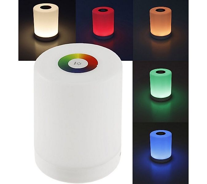 ChiliTec Tischleuchte ChiliTec LED Tischleuchte Touch RGB, tragbar günstig online kaufen