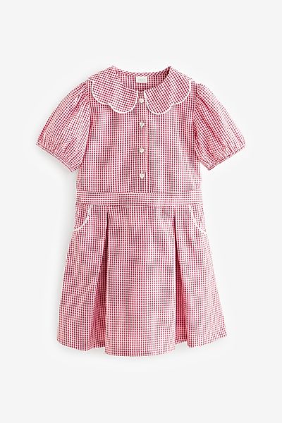 Next Karokleid Schulkleid mit Vichykaros und günstig online kaufen