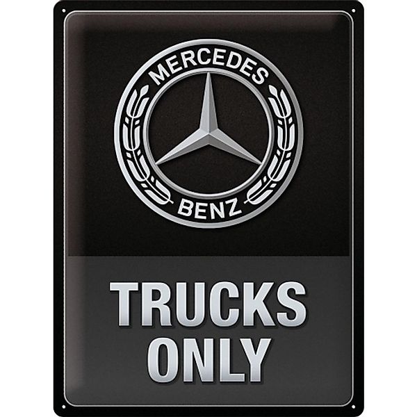 Nostalgic-Art Blechschild 30 x 40 cm - Daimler Truck - Trucks Only günstig online kaufen