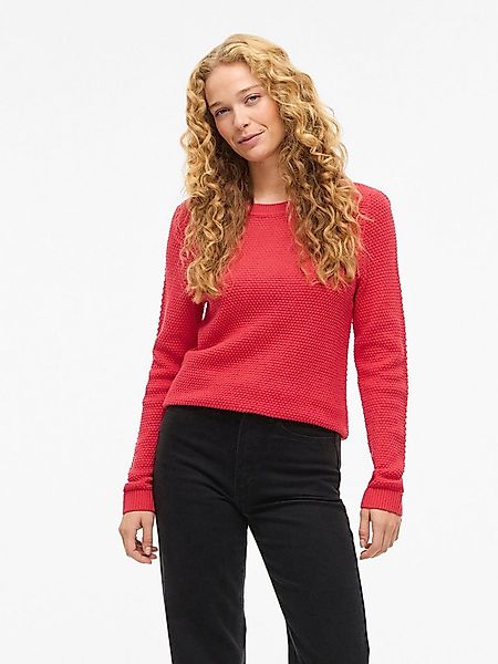 Vila Rundhalspullover VIDALO O-NECK L/S KNIT TOP- NOOS günstig online kaufen