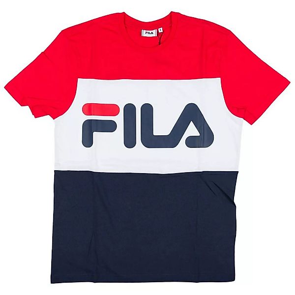 Fila Day Kurzärmeliges T-shirt XL True Red / Black Iris / Bright White günstig online kaufen