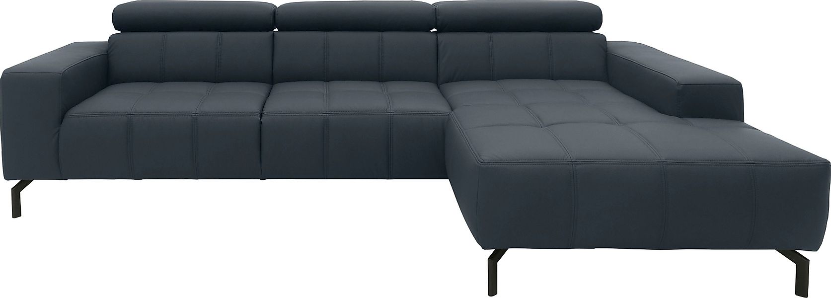 DOMO collection Ecksofa "Cunelli tolle Sitznähte als Designelement, fester günstig online kaufen