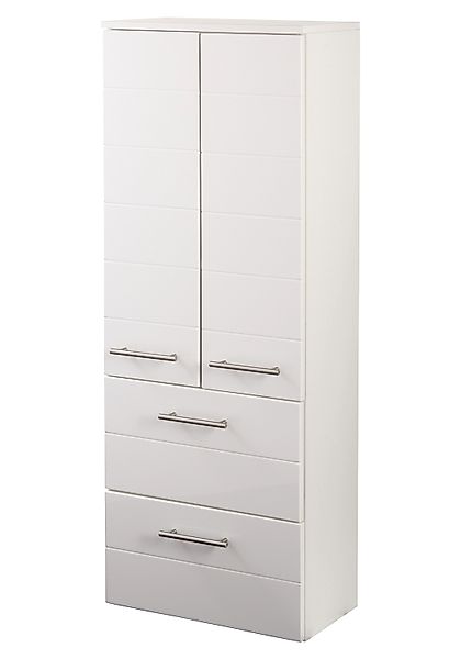 welltime Midischrank "Porto", Breite 50 cm, mit hochglänzenden Fronten günstig online kaufen