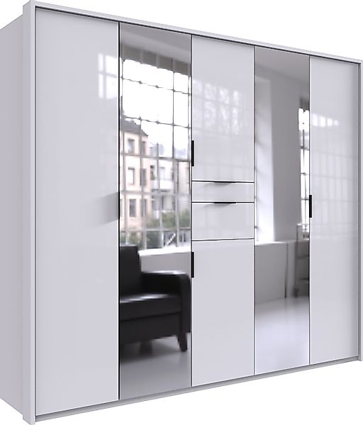 Wimex Drehtürenschrank "Moldau Kleiderschrank mit Spiegel Schlafzimmerschra günstig online kaufen