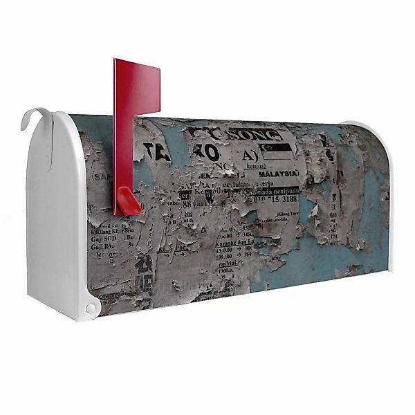 Banjado Amerikanischer Briefkasten Weiß 48x22x16cm US Mailbox Letterbox Pos günstig online kaufen