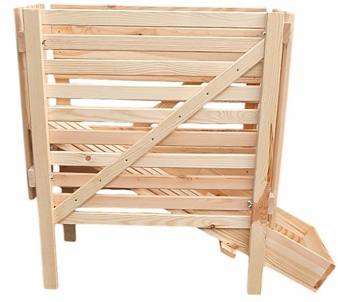 promadino Holzkiste "Kartoffelkiste" BxTxH: 44x96x81 cm, für 50 kg Kartoffe günstig online kaufen