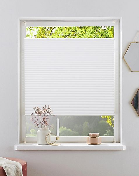 OTTO home Plissee "CASUL" verdunkelnd energiesparend ohne Bohren freihängen günstig online kaufen