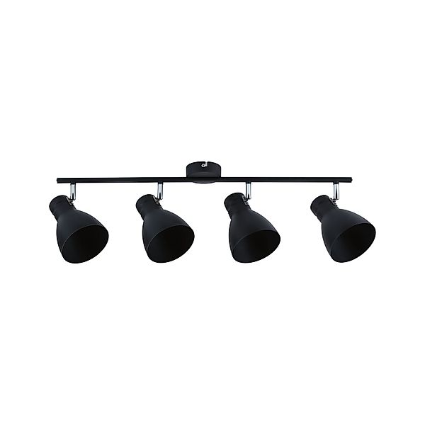 Paulmann "Spotlight Davy E27 230V max. 4x20W dimmbar Schwarz" günstig online kaufen