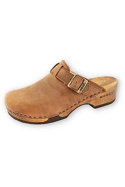 woody GmbH Clogs Damen - MANU - tabak Sneaker Ballerinas günstig online kaufen