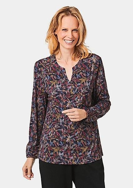 GOLDNER Kurzarmbluse Kurzgröße: Blusenshirt in femininer günstig online kaufen