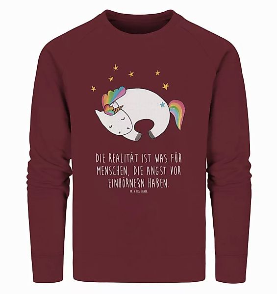 Mr. & Mrs. Panda Longpullover Einhorn Nacht Größe XS - Burgundy - Geschenk, günstig online kaufen