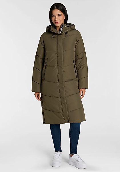 ONLY Steppmantel "ONLMEGAN LIFE LONG PUFFER COAT CS OTW" verdeckter Zipper, günstig online kaufen