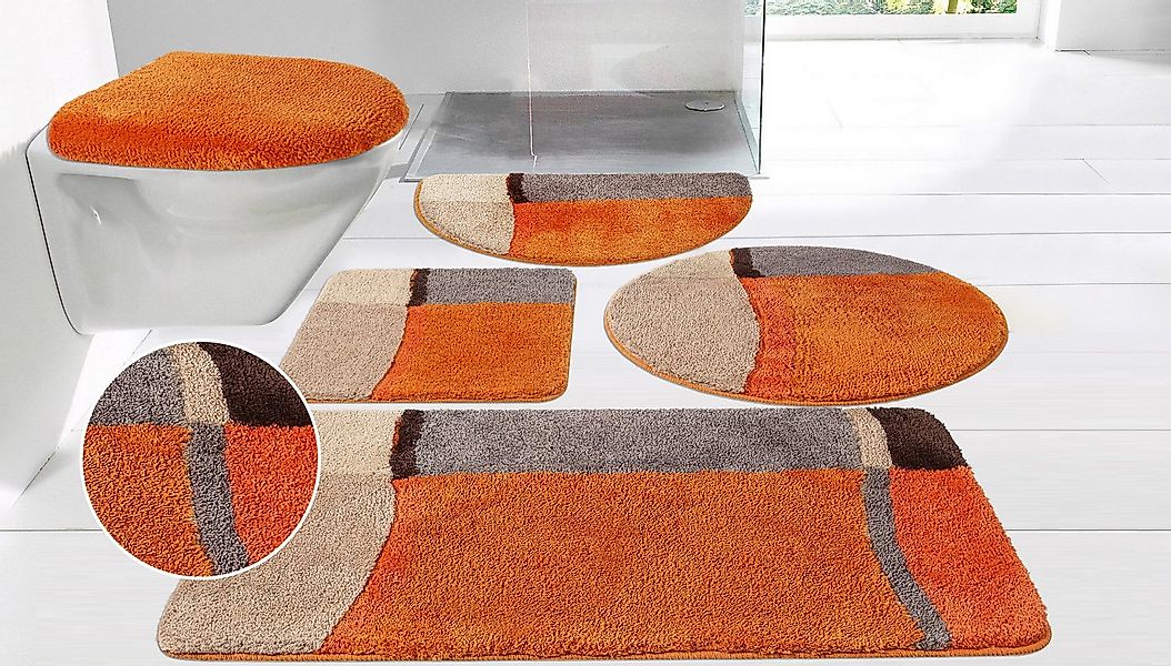 my home Badematte Belio, Badvorleger, Badezimmer Teppich, Höhe 20 mm, rutsc günstig online kaufen