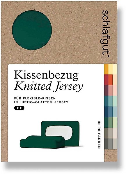 Schlafgut Kissenbezug »Pure flexibler Kissenbezug für Nackenstützkissen«, ( günstig online kaufen