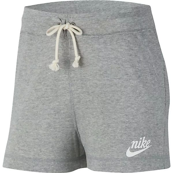Nike Sportswear Gym Vintage Shorts Hosen S Dark Grey Heather / Sail günstig online kaufen