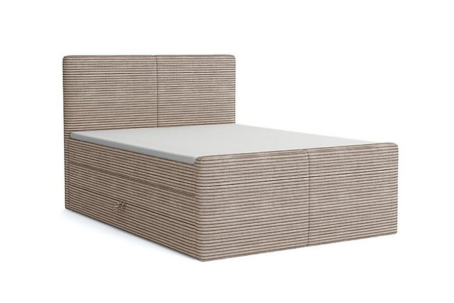 Deine Möbel 24 Boxspringbett ROCKY Echtes Boxspringbett Polsterbett Komplet günstig online kaufen