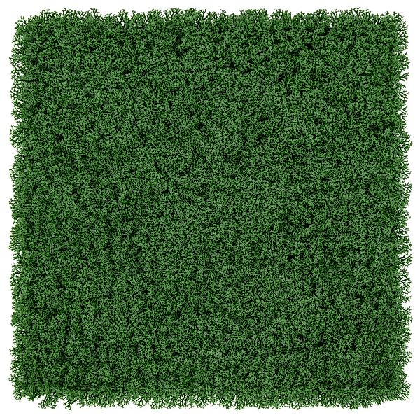 Kunstpflanze, COSTWAY, 12St. Mooswand UV-geschützt 50,5x50,5cm günstig online kaufen