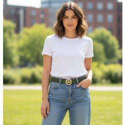 FRONHOFER Ledergürtel 18007 (1-St) Damen Ledergürtel günstig online kaufen