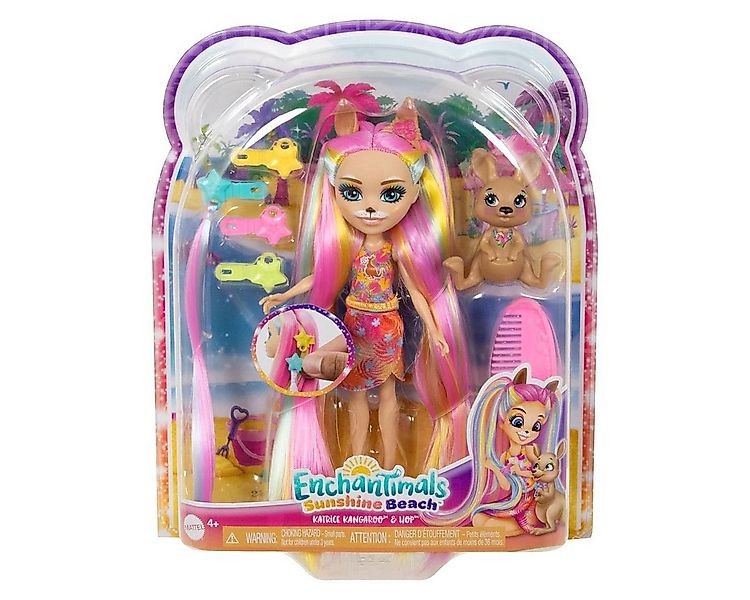 Mattel® Stehpuppe Mattel HTJ70 - Enchantimals - Sunshine Beach -Katrice Kan günstig online kaufen